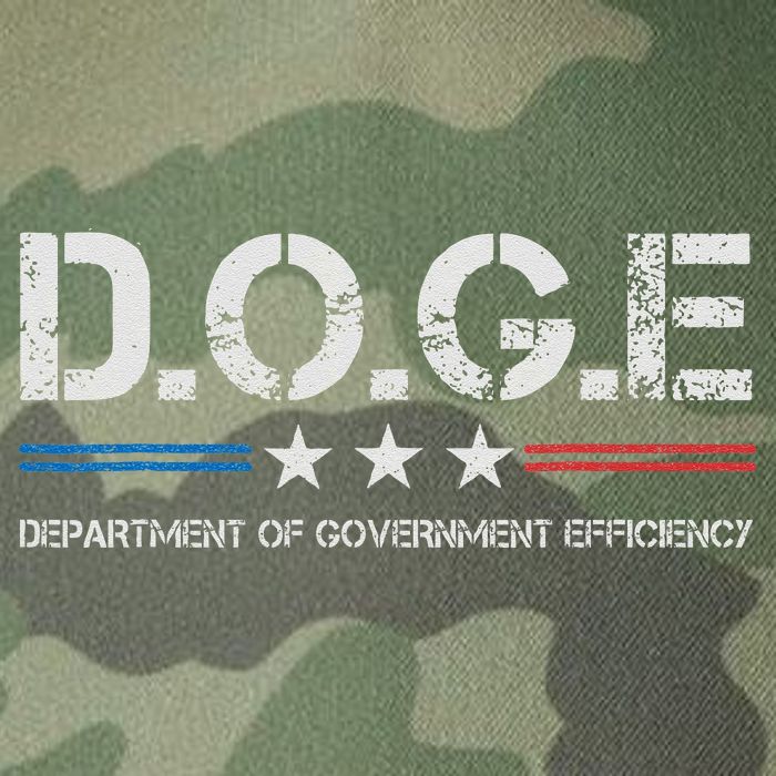 Doge D.O.G.E. Department Of Government Efficiency Legacy Tie Dye Trucker Hat