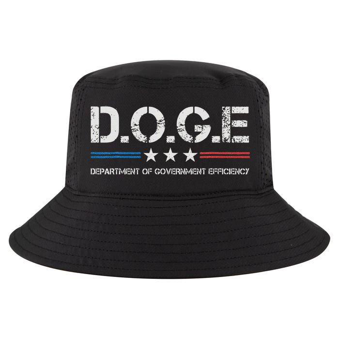 Doge D.O.G.E. Department Of Government Efficiency Cool Comfort Performance Bucket Hat