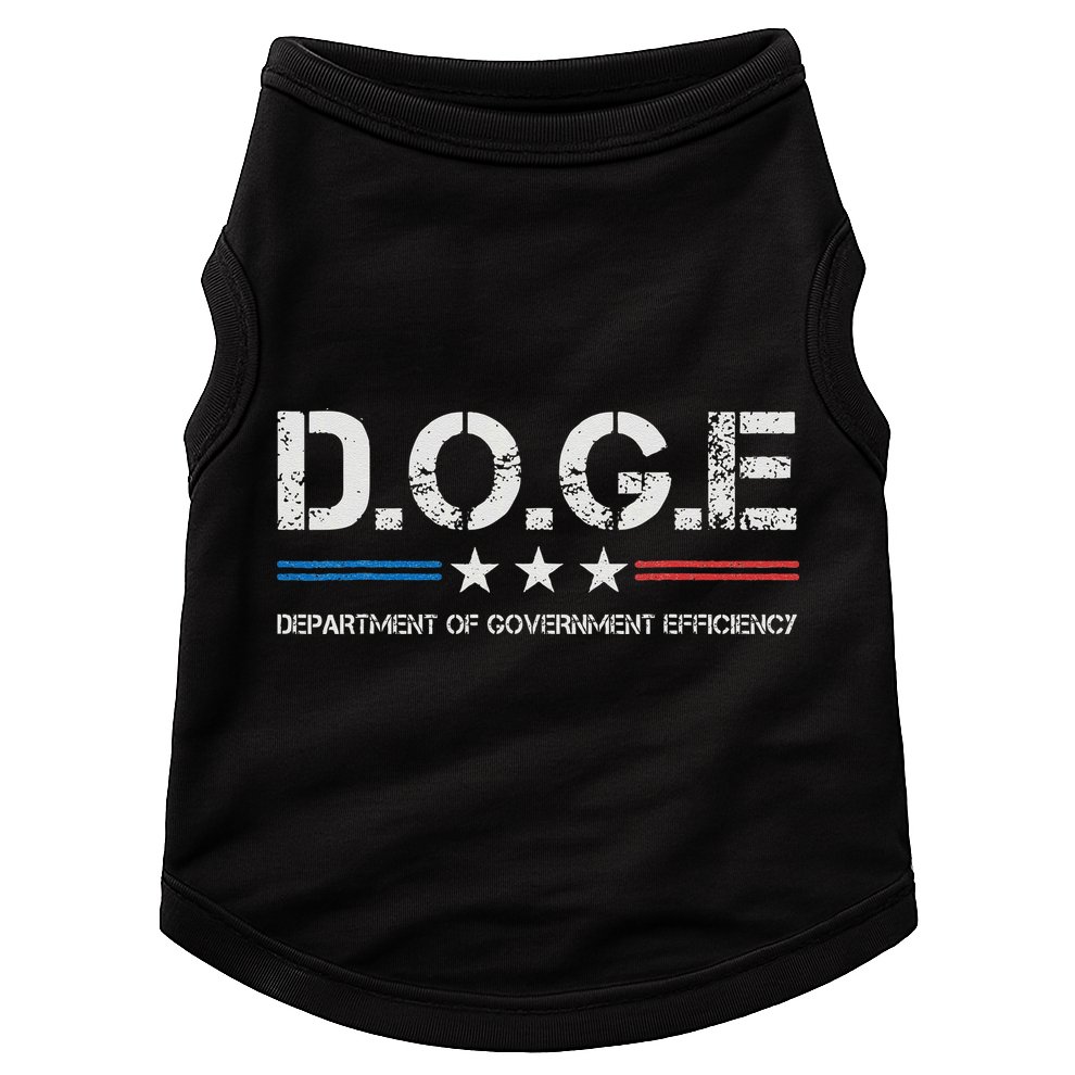 Doge D.O.G.E. Department Of Government Efficiency Doggie Tank