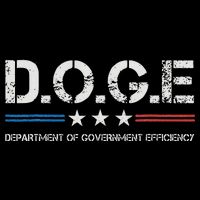 Doge D.O.G.E. Department Of Government Efficiency Drawstring Bag