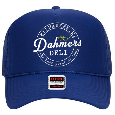 Dahmer's Deli High Crown Mesh Back Trucker Hat