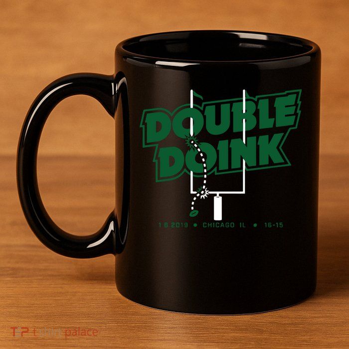 Double Doink 11oz C Handle Ceramic Mug