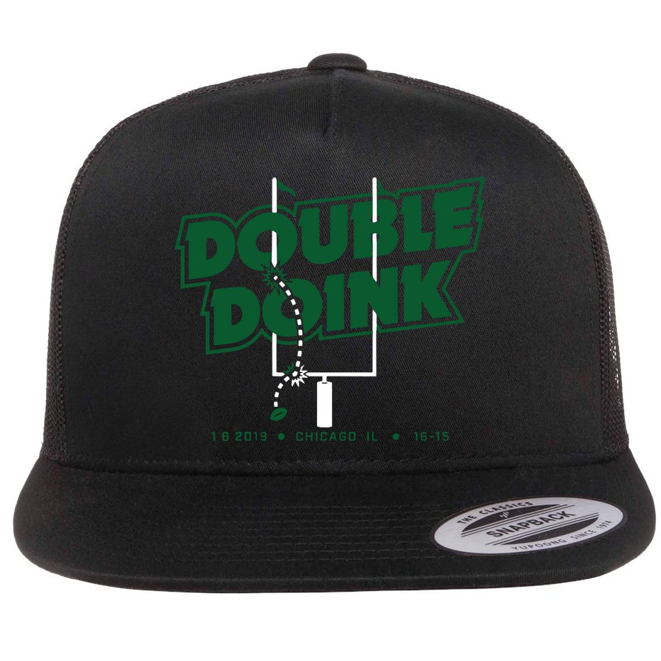 Double Doink Flat Bill Trucker Hat