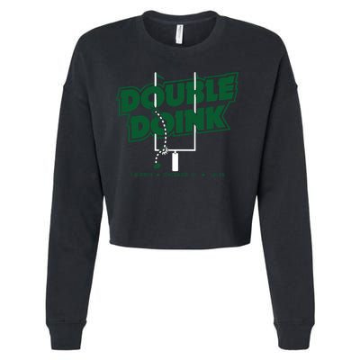 Double Doink Cropped Pullover Crew