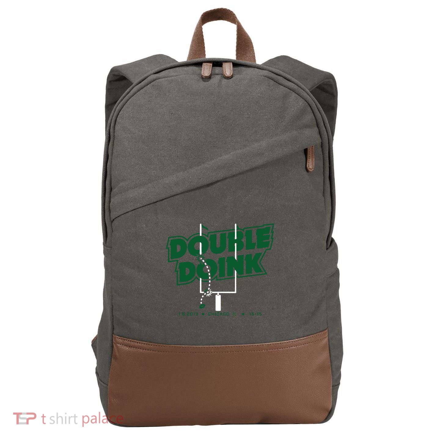 Double Doink Cotton Canvas Backpack