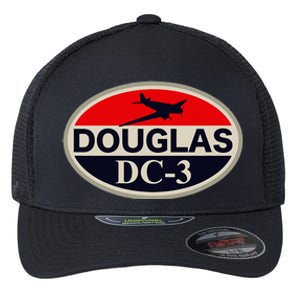 Douglas Dc3 Dakota Flexfit Unipanel Trucker Cap