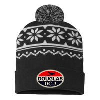 Douglas Dc3 Dakota USA-Made Snowflake Beanie