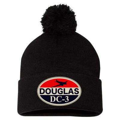 Douglas Dc3 Dakota Pom Pom 12in Knit Beanie