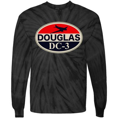 Douglas Dc3 Dakota Tie-Dye Long Sleeve Shirt