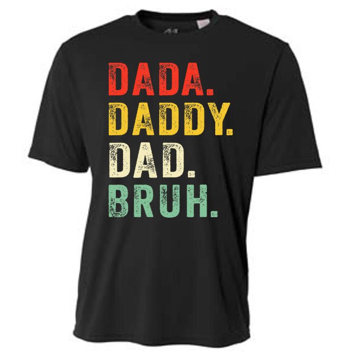 Dada Daddy Dad Bruh Fathers Day Dad Cooling Performance Crew T-Shirt