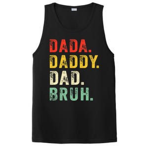 Dada Daddy Dad Bruh Fathers Day Dad PosiCharge Competitor Tank