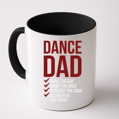 Dance Dad Dancing Dad Of A Dancer Father Mug