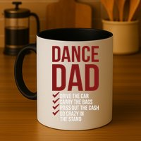 Dance Dad Dancing Dad Of A Dancer Father Mug