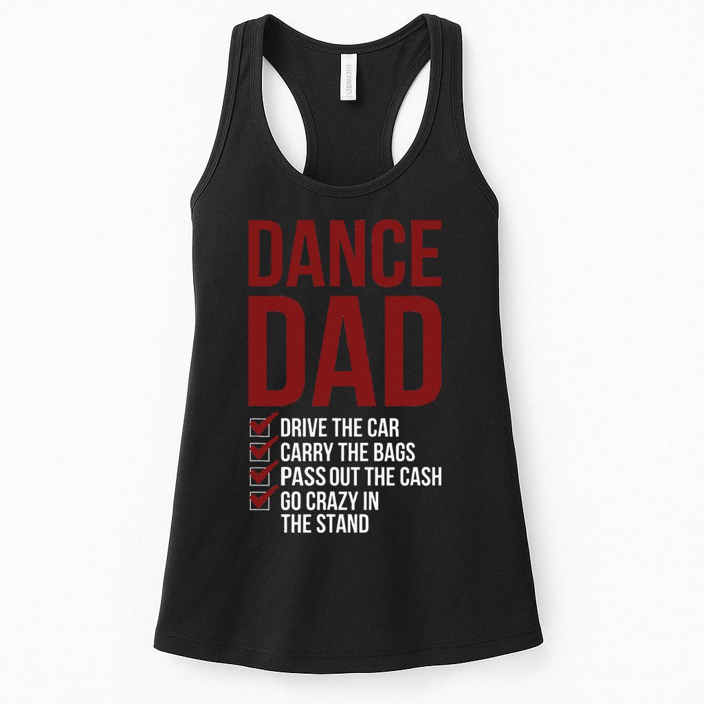 Dance Dad Dancing Dad Of A Dancer Father Womens Tank Top