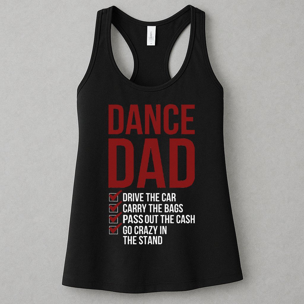 Dance Dad Dancing Dad Of A Dancer Father Womens Tank Top