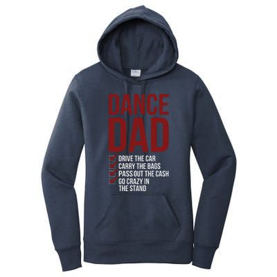 Dance Dad Dancing Dad Of A Dancer Father Women's Pullover Hoodie