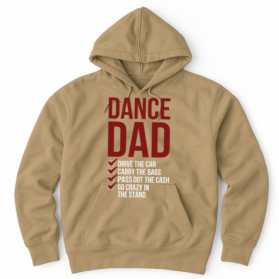 Dance Dad Dancing Dad Of A Dancer Father Hoodie