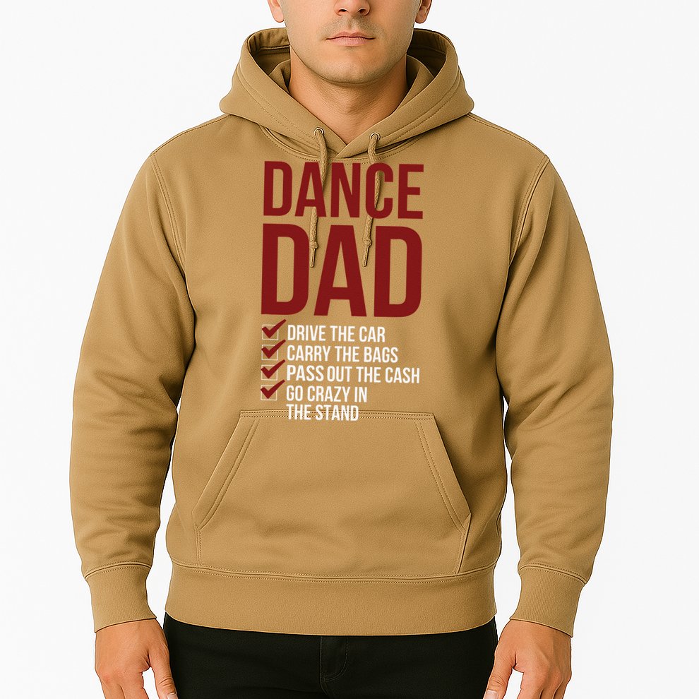 Dance Dad Dancing Dad Of A Dancer Father Hoodie