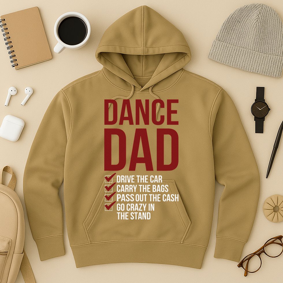 Dance Dad Dancing Dad Of A Dancer Father Hoodie