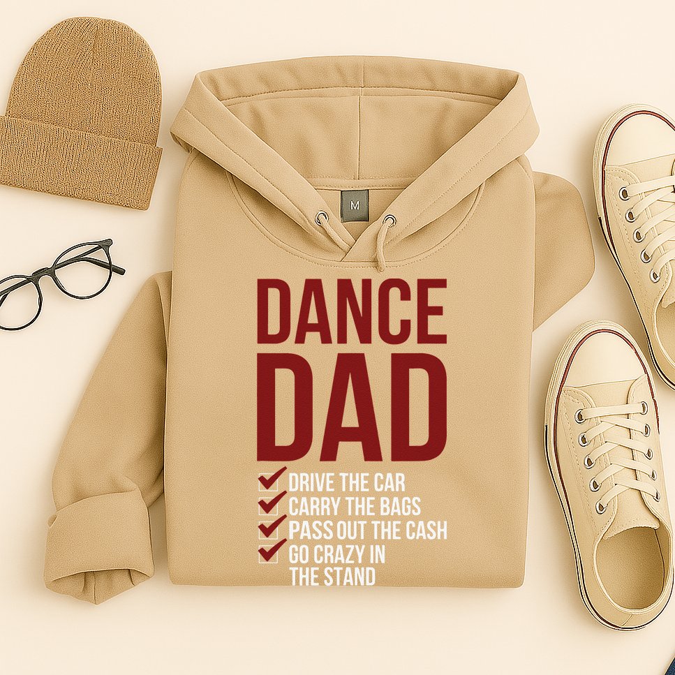 Dance Dad Dancing Dad Of A Dancer Father Hoodie