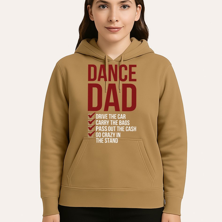 Dance Dad Dancing Dad Of A Dancer Father Hoodie