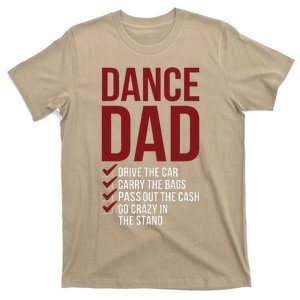 Dance Dad Dancing Dad Of A Dancer Father T-Shirt