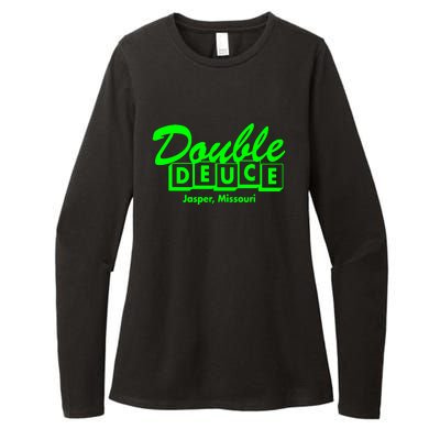 Double Deuce Womens CVC Long Sleeve Shirt