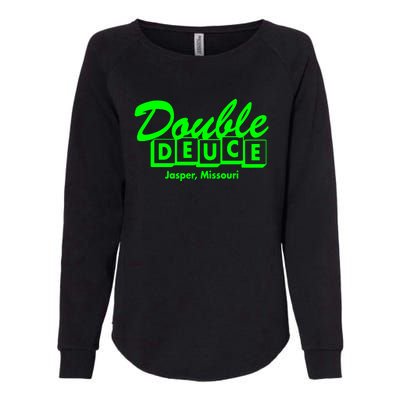 Double Deuce Womens California Wash Sweatshirt