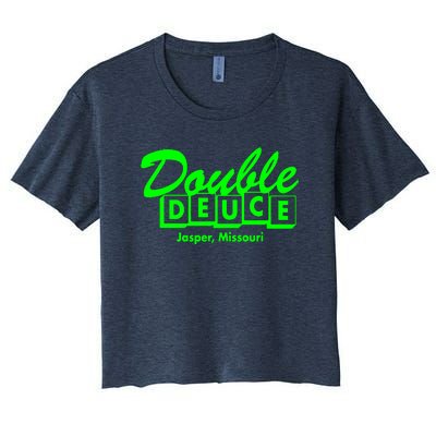 Double Deuce Women's Crop Top Tee