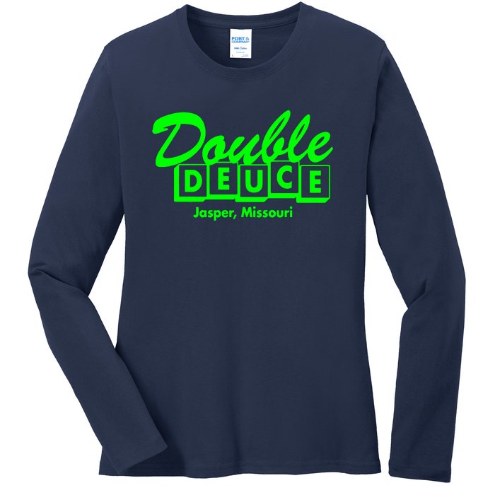 Double Deuce Ladies Long Sleeve Shirt