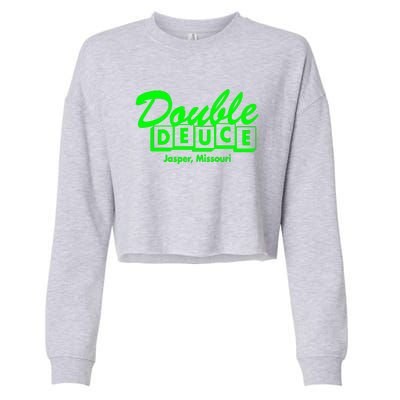 Double Deuce Cropped Pullover Crew