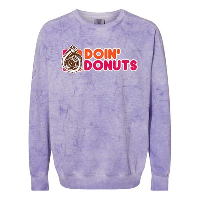 Doin Donuts Colorblast Crewneck Sweatshirt