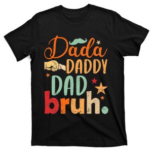 Dada Daddy Dad Bruh Happy Fars Day T-Shirt