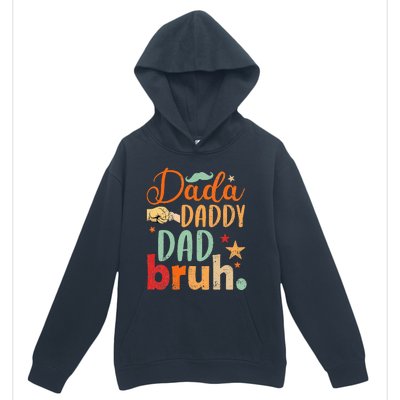 Dada Daddy Dad Bruh Happy Fars Day Urban Pullover Hoodie