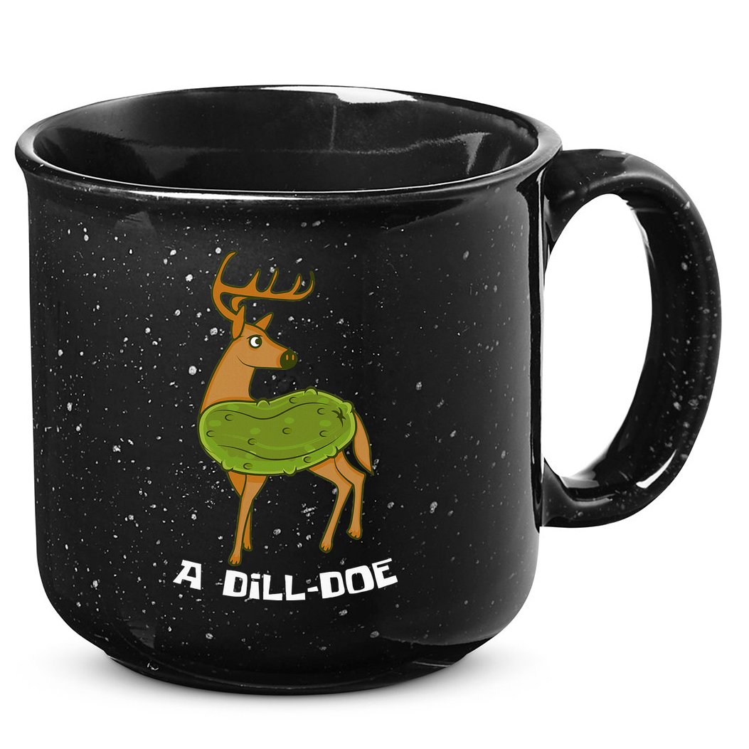 Dill Doe Dildo Comic And Joke Fan 15oz Campfire Ceramic Mug