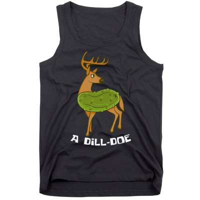 Dill Doe Dildo Comic And Joke Fan Tank Top