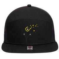 Ducky Dandelion Duckling Duckie Lover Bath Toy Rubber Duck 7 Panel Mesh Trucker Snapback Hat