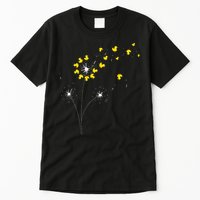 Ducky Dandelion Duckling Duckie Lover Bath Toy Rubber Duck Tall T-Shirt