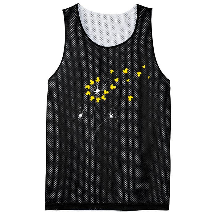 Ducky Dandelion Duckling Duckie Lover Bath Toy Rubber Duck Mesh Reversible Basketball Jersey Tank
