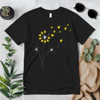 Ducky Dandelion Duckling Duckie Lover Bath Toy Rubber Duck Premium T-Shirt