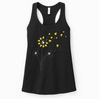 Ducky Dandelion Duckling Duckie Lover Bath Toy Rubber Duck Womens Tank Top