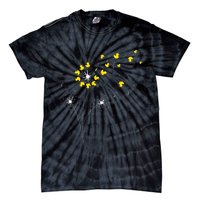 Ducky Dandelion Duckling Duckie Lover Bath Toy Rubber Duck Tie-Dye T-Shirt