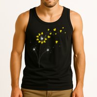 Ducky Dandelion Duckling Duckie Lover Bath Toy Rubber Duck Tank Top