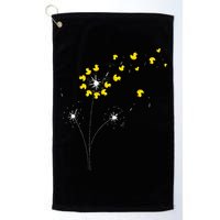 Ducky Dandelion Duckling Duckie Lover Bath Toy Rubber Duck Golf Towel