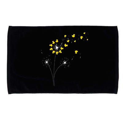 Ducky Dandelion Duckling Duckie Lover Bath Toy Rubber Duck Microfiber Hand Towel