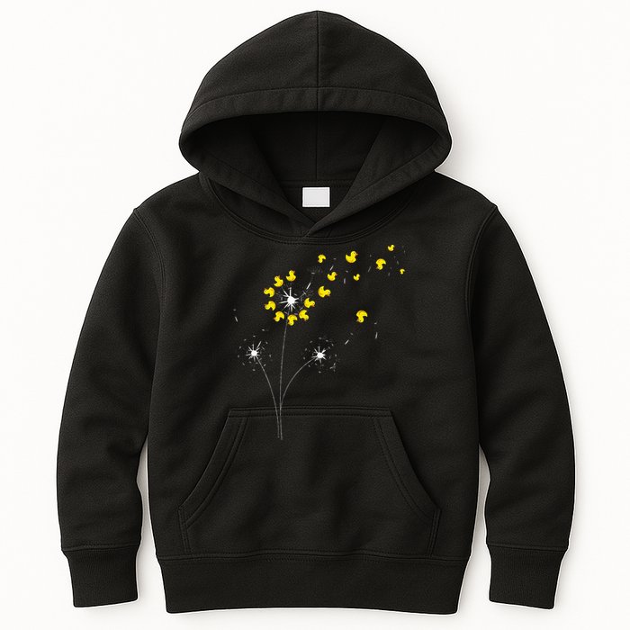 Ducky Dandelion Duckling Duckie Lover Bath Toy Rubber Duck Kids Hoodie