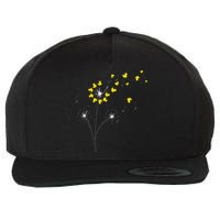Ducky Dandelion Duckling Duckie Lover Bath Toy Rubber Duck Wool Snapback Cap