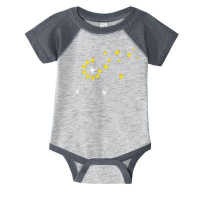 Ducky Dandelion Duckling Duckie Lover Bath Toy Rubber Duck Infant Baby Jersey Bodysuit