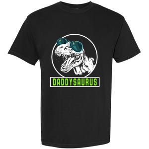 Daddysaurus Dad Dinosaur Fahter Rex Family Matching Gift Garment-Dyed Heavyweight T-Shirt