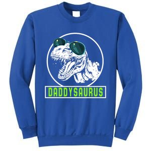 Daddysaurus Dad Dinosaur Fahter Rex Family Matching Gift Sweatshirt